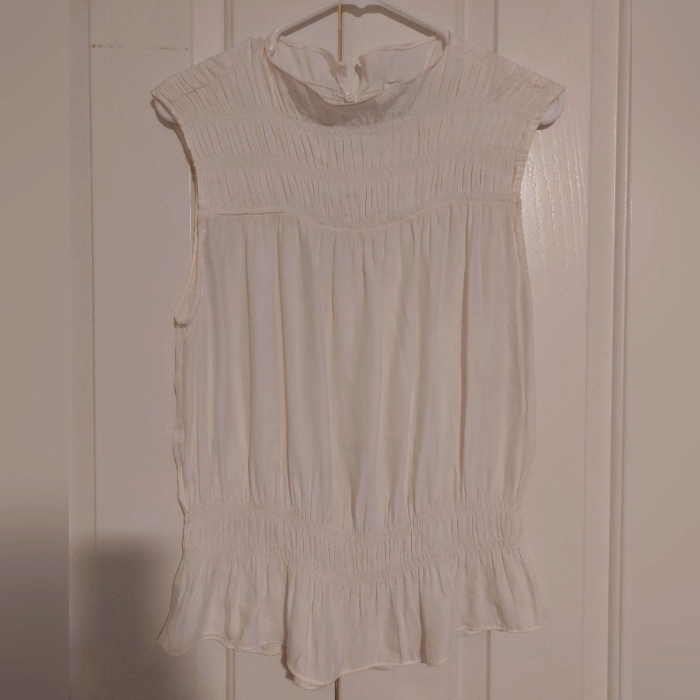 White summer top
